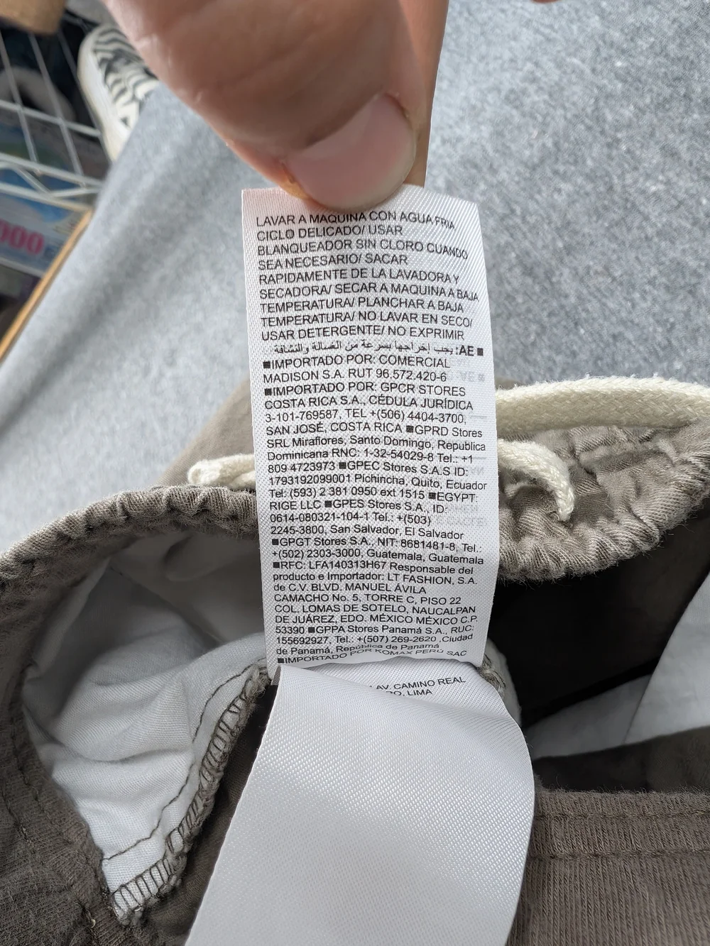 Old Navy lightweight taupe